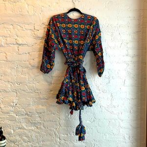 Rhode Resort printed mini dress